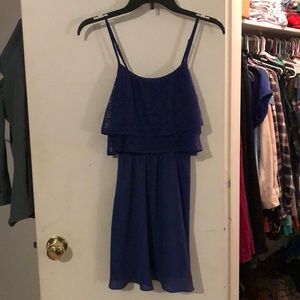 Blue vera wang dress